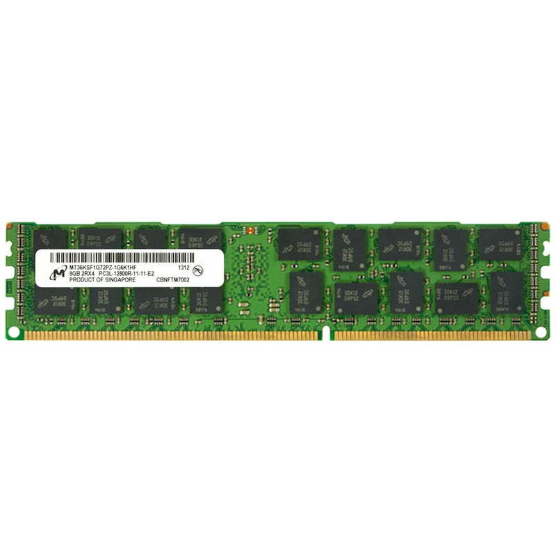رم سرور DDR3 تک کاناله 1600 مگاهرتز CL11 میکرون مدل MT36KSF1G72PZ-1G6K1HF ظرفیت 8 گیگابایت