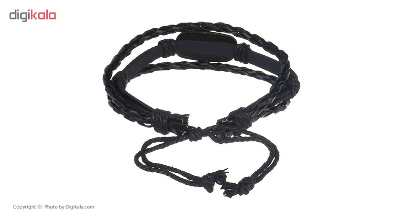 دستبند مردانه طرح ماه تولد دی کد AFR00213