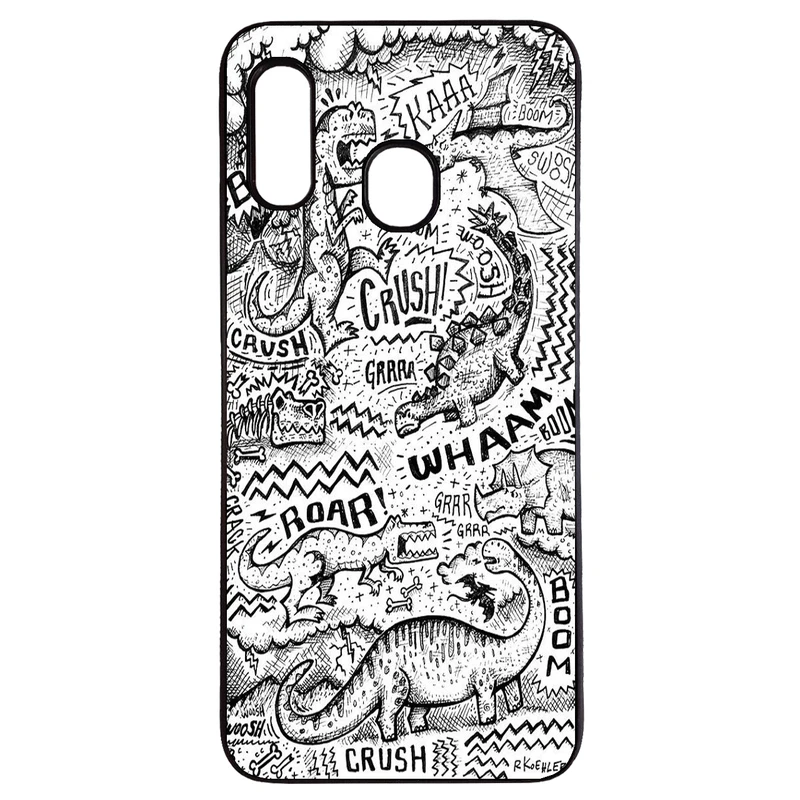 کاور طرح دایناسورها کد 43156 مناسب برای گوشی موبایل سامسونگ galaxy a30