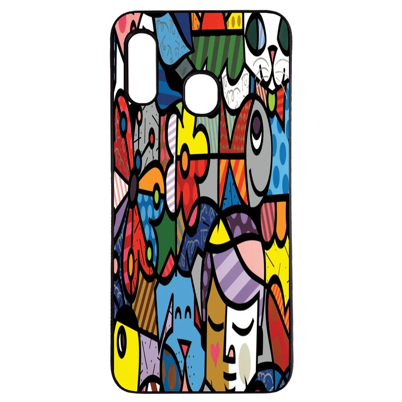 کاور طرح نقاشی کد 43156 مناسب برای گوشی موبایل سامسونگ galaxy a30