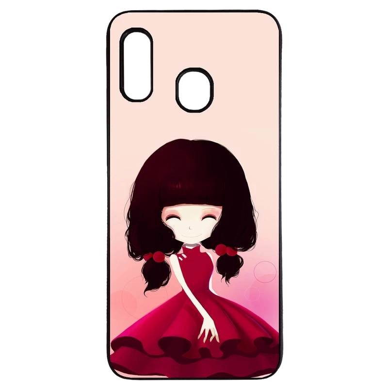 کاور طرح دختر کد 43156 مناسب برای گوشی موبایل سامسونگ galaxy a30