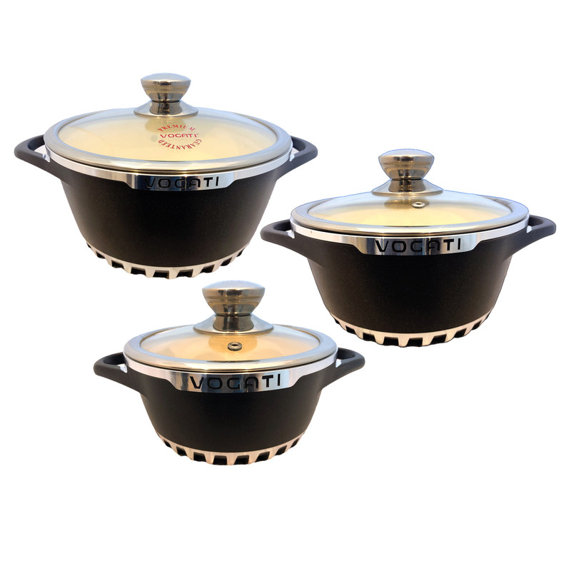 سرویس پخت و پز 6 پارچه وگاتی کد 7041 مدل SES-4C