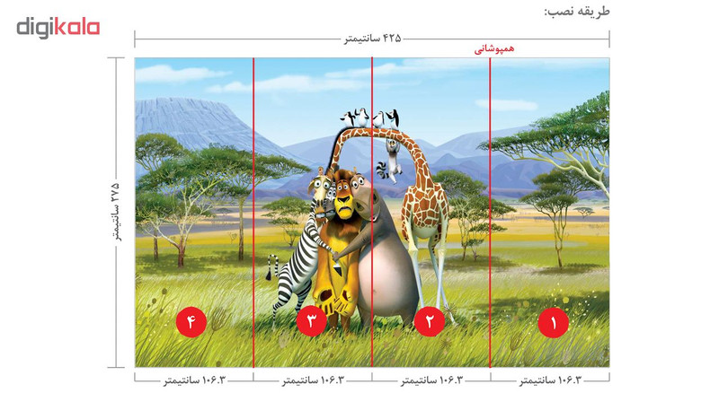 پوستر دیواری کد 2518016