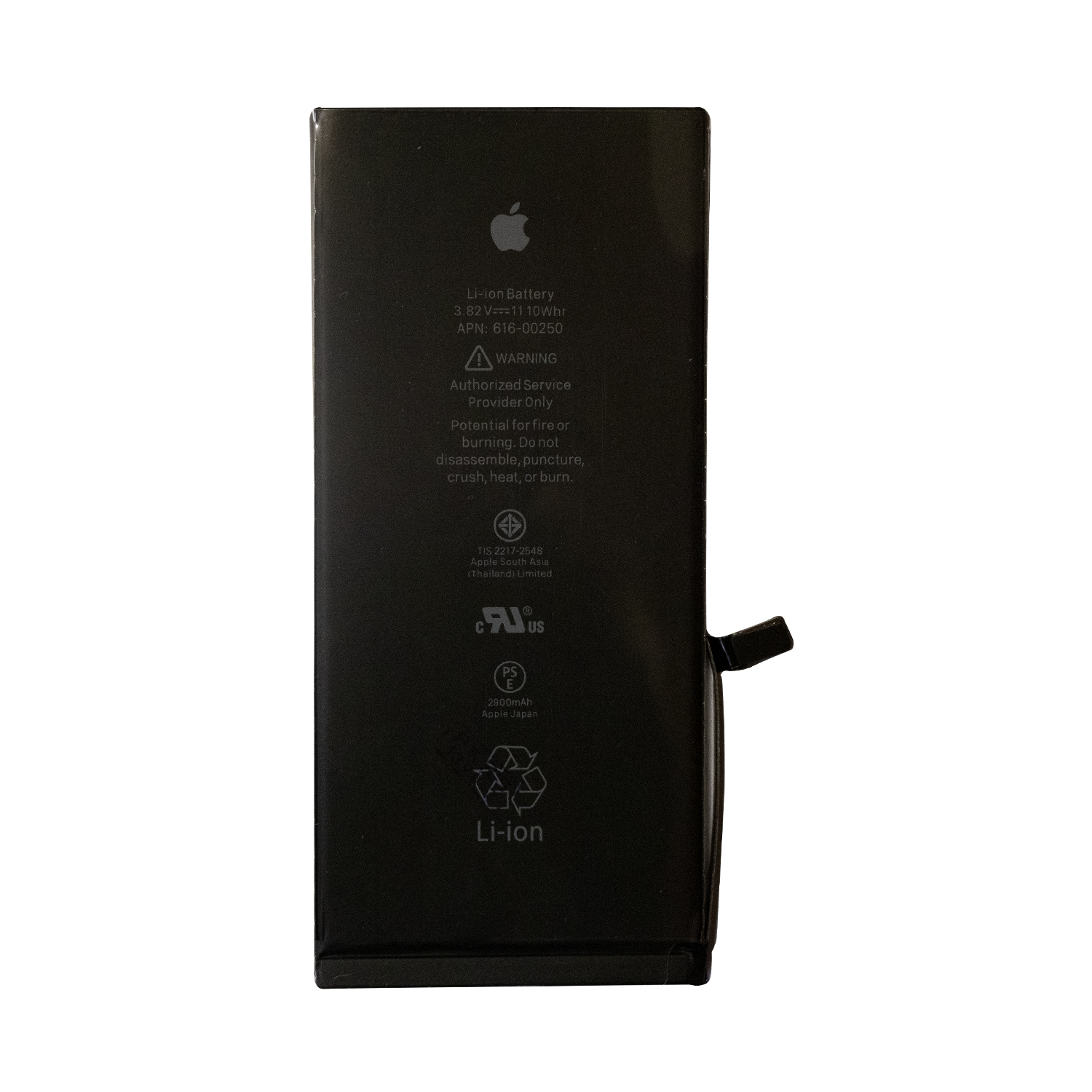 باتری موبایل مدل 00250-616 ظرفیت 2900 میلی آمپر ساعت مناسب برای گوشی موبایل اپل iphone 7 plus