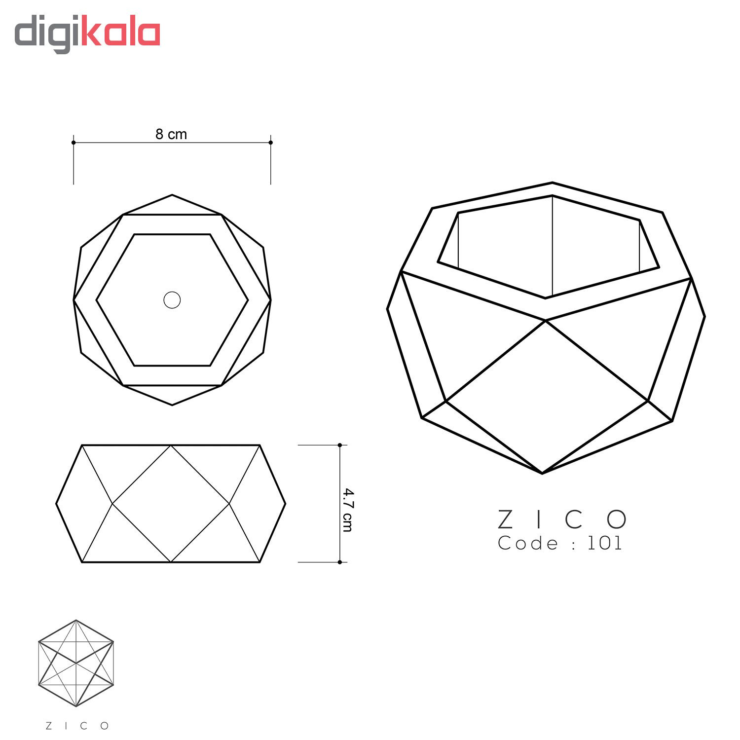 گلدان زیکو مدل gw101