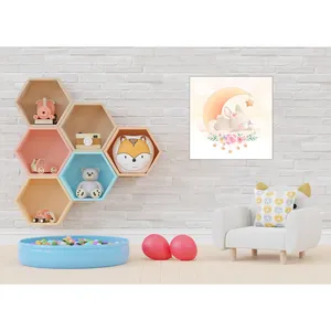 تابلو شاسی کودک مدل بچه خرگوش ناز کد10