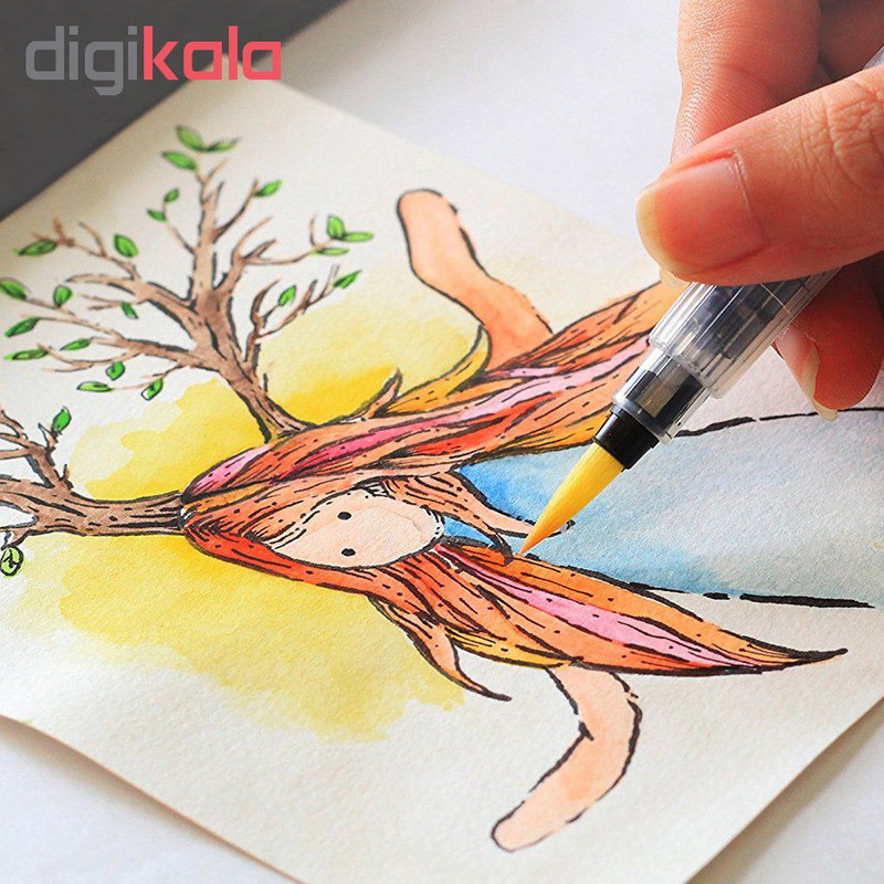 آبرنگ 18 رنگ ساکورا مدل koi-18