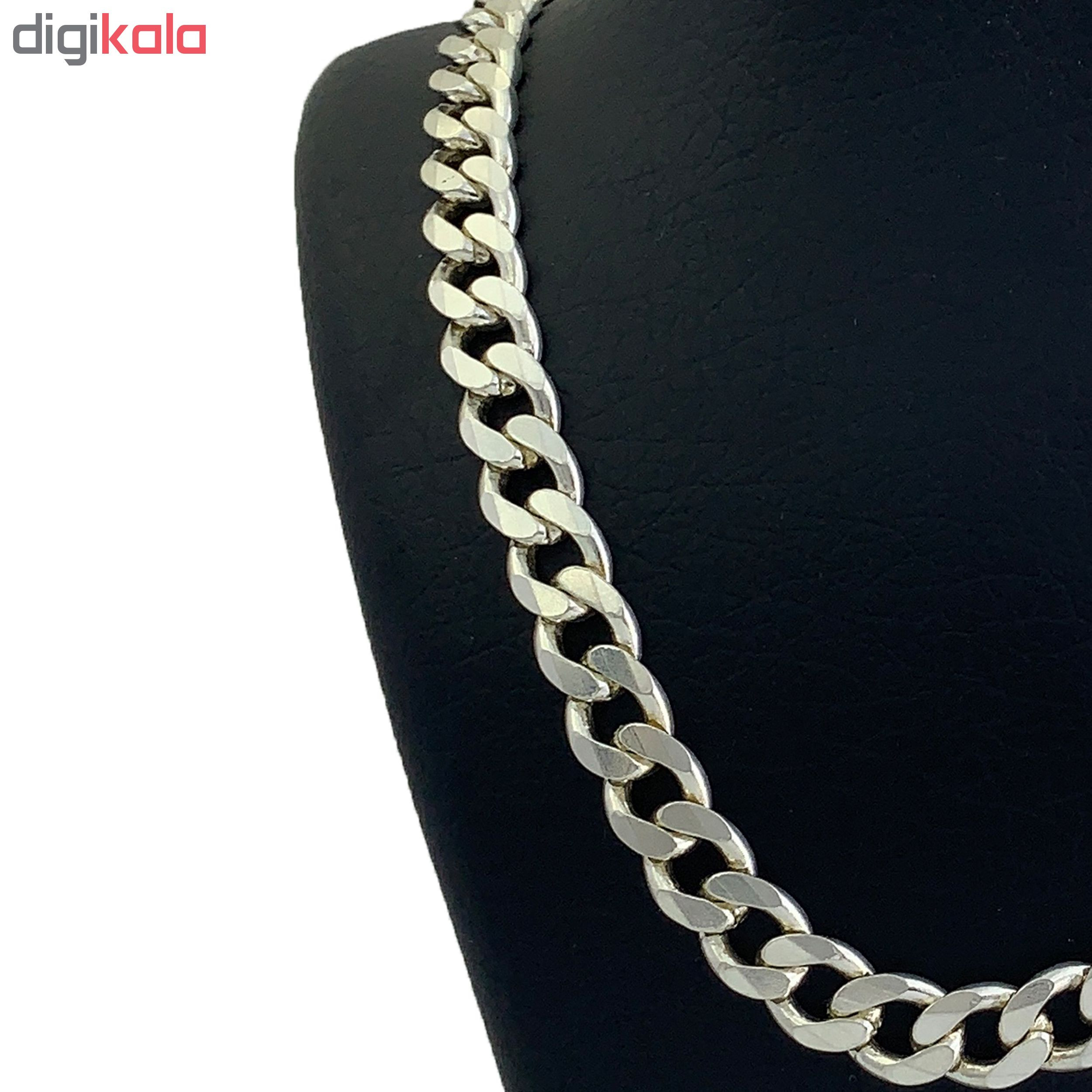 زنجیر نقره مردانه کد ARAZ-T2 زنجیر نقره مردانه کد ARAZ-T2