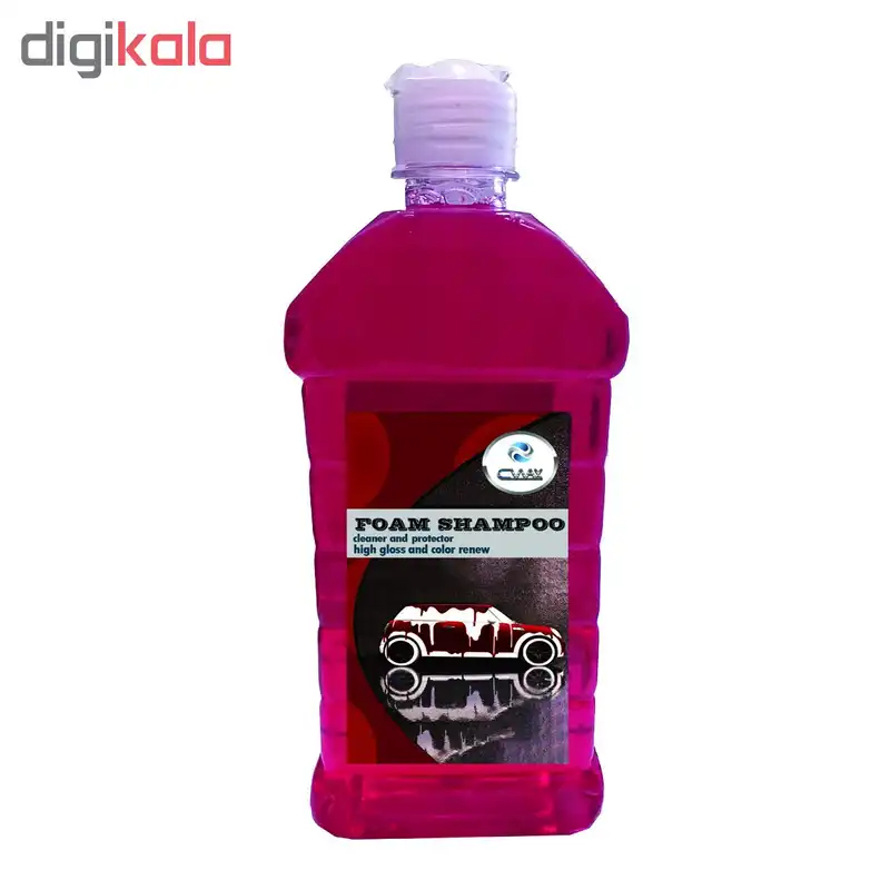 شامپو براق کننده و تمیز کننده بدنه خودرو سی واکس مدل cw-98600 حجم 600 میلی لیتر