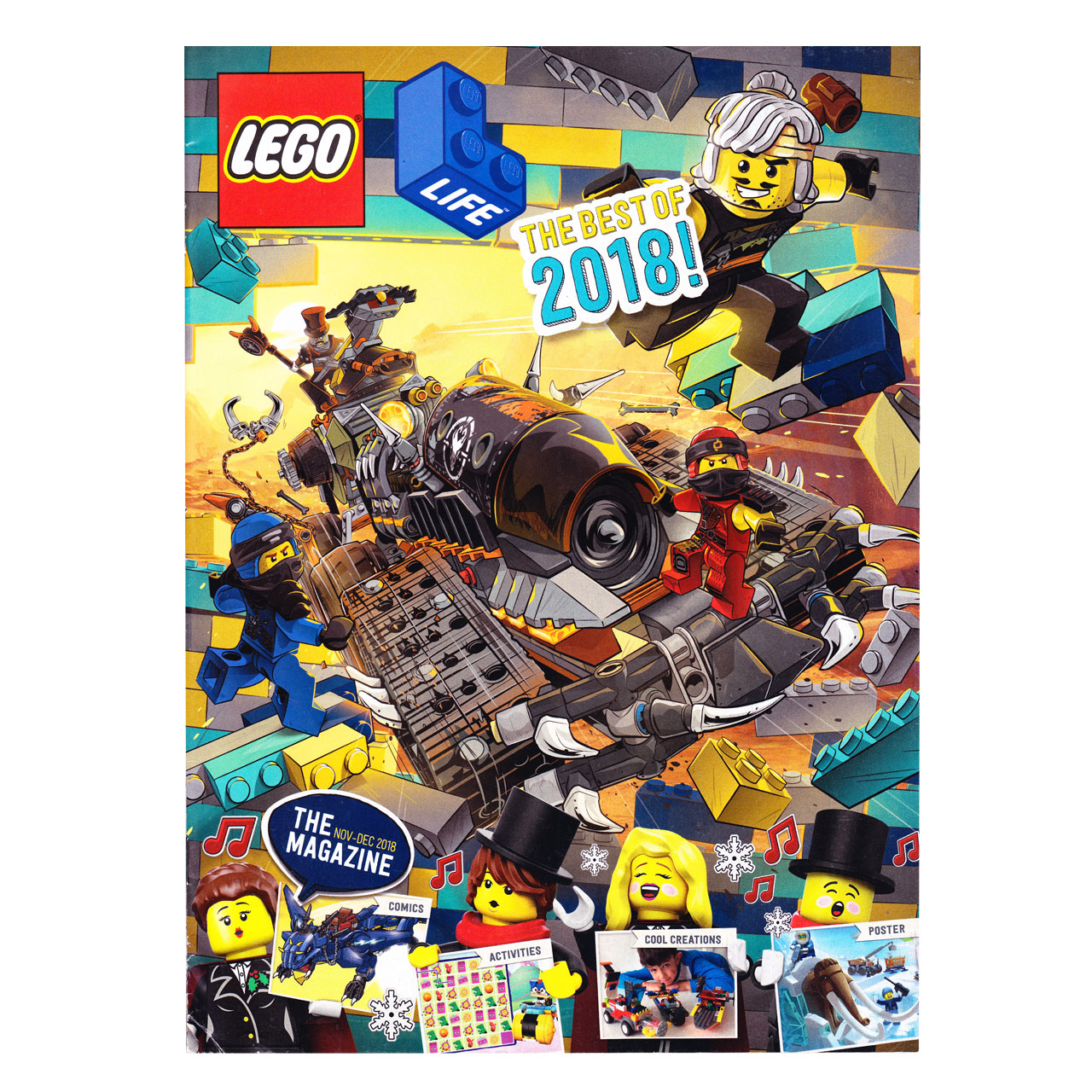 مجله LEGO LIFE نوامبر دسامبر 2018