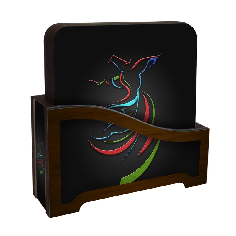 زیر لیوانی لوکسینو کد VB_2035 مجموعه 6 عددی