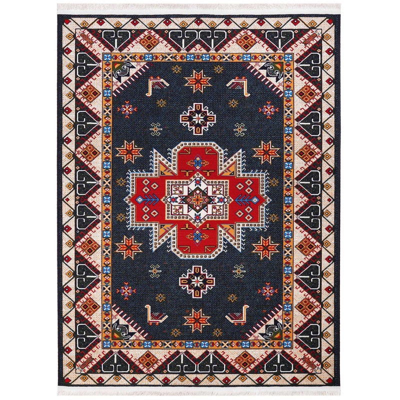 گلیم ماشینی دنیای فرش کد 616