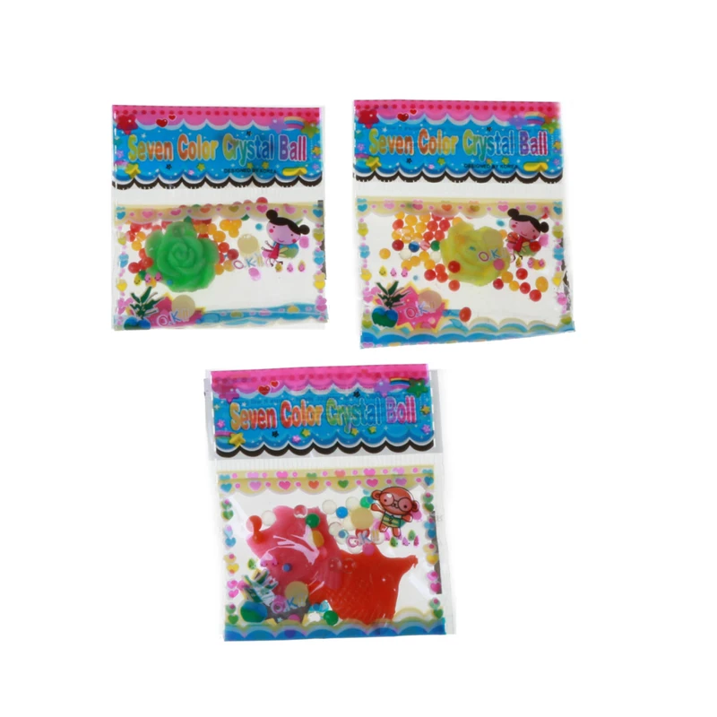 خاك ژله اي کریستالی مدل Seven Color كد 1506 بسته 3 عددی