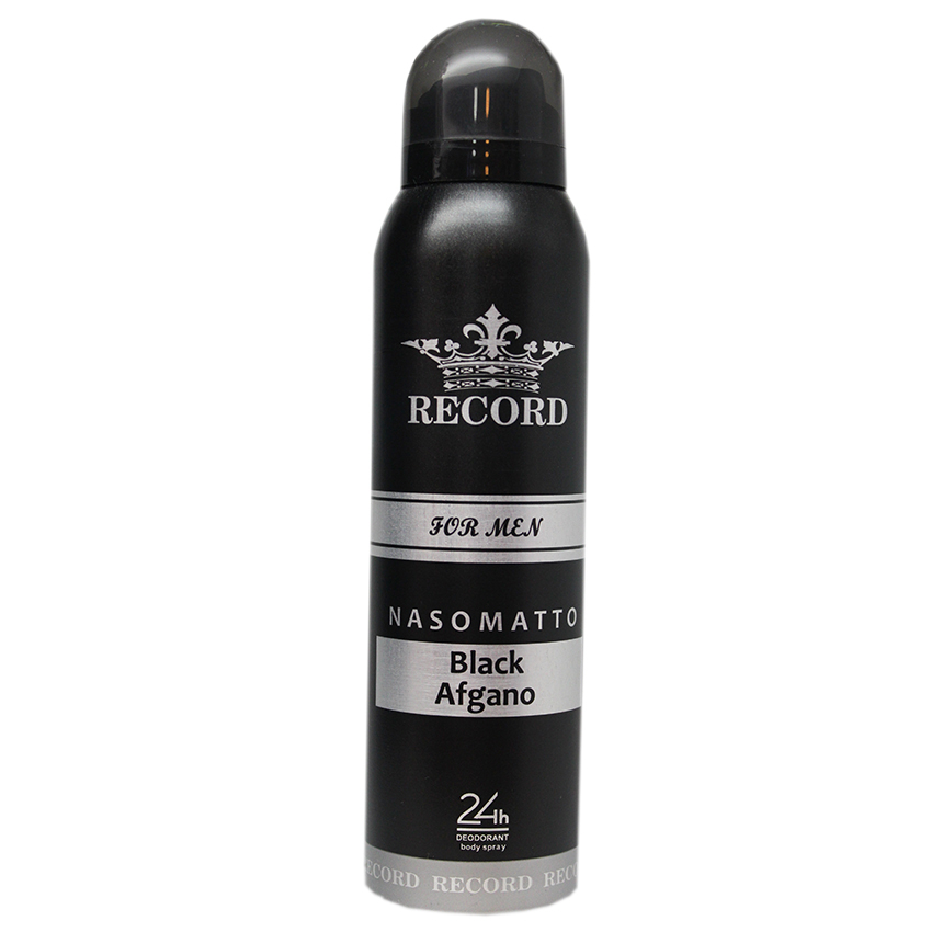 اسپری مردانه رکورد مدل بلک افغان حجم 150 میلی لیتر