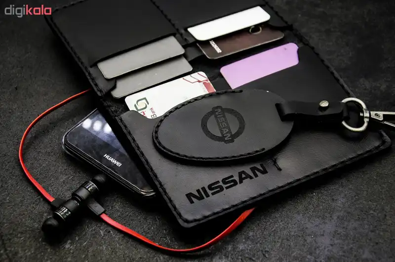 ست هدیه چرمینه اسپرت طرح نیسان کد 43027-B