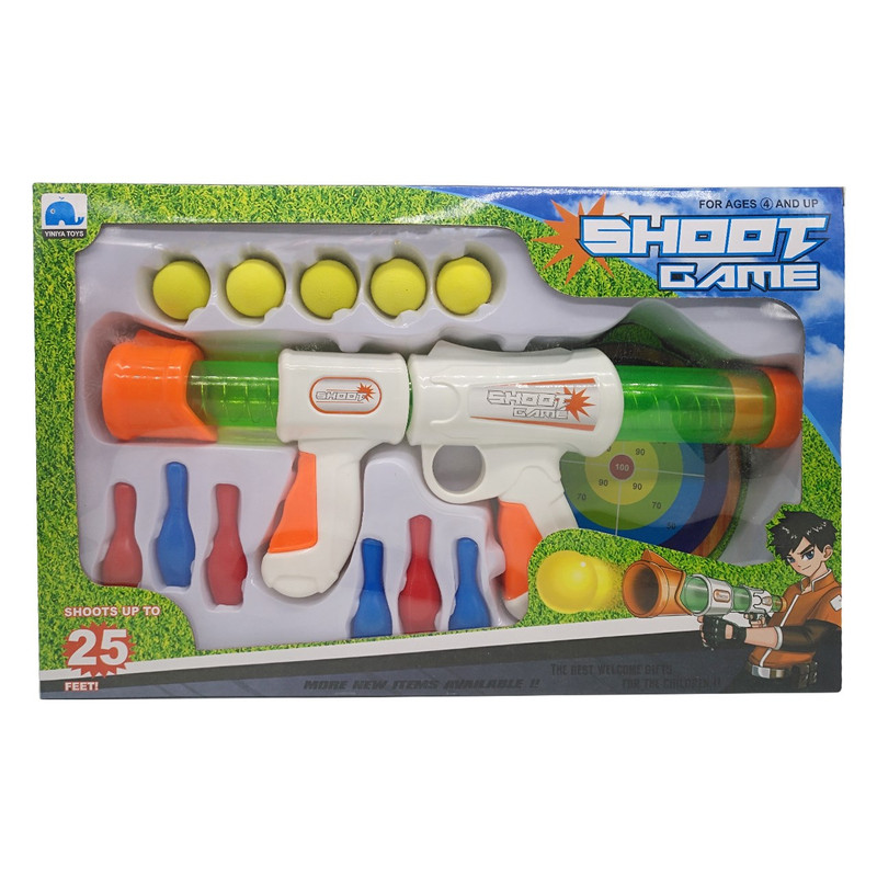 تفنگ اسباب بازی کیدتونز مدل Shoot Game کد KTT-001