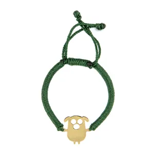 دستبند طلا 18 عیار دخترانه گالری طلامون کد DK1006