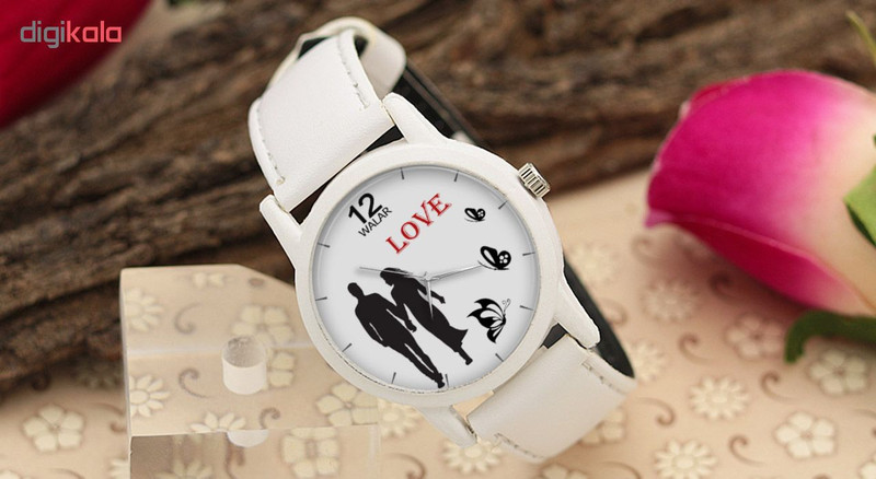 ساعت مچی عقربه ای زنانه والار طرح LOVE کد LF1630