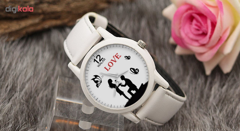 ساعت مچی عقربه ای زنانه والار طرح LOVE کد LF1629