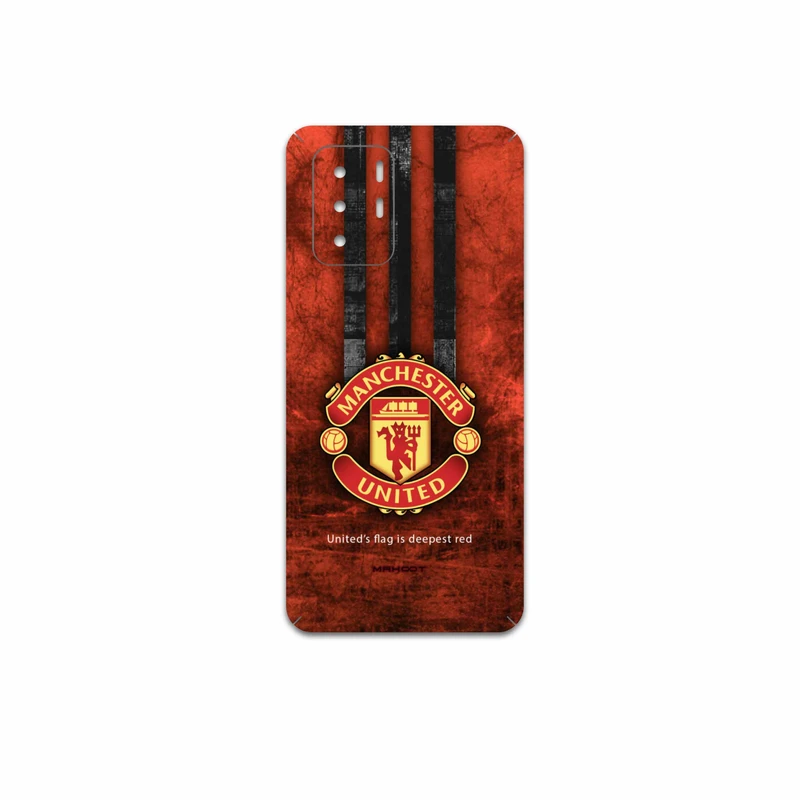 برچسب پوششی ماهوت مدل Manchester-United مناسب برای گوشی موبایل شیائومی Poco X3 GT 5G