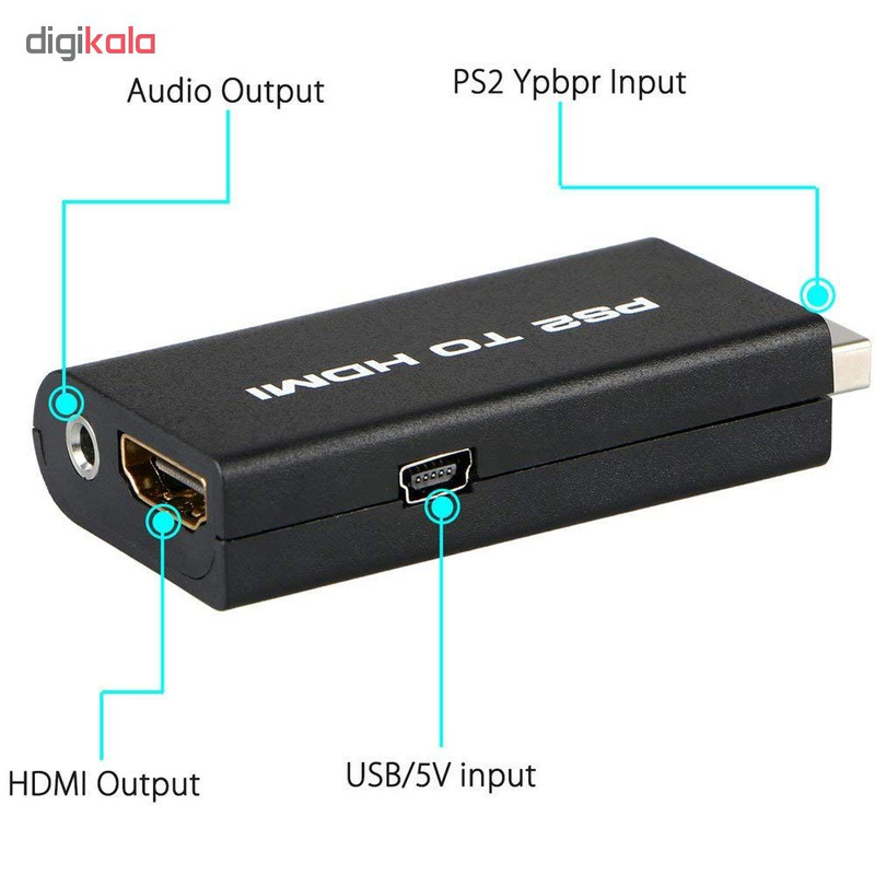 مبدل پلی استیشن ۲ به HDMI مدل A 11 1