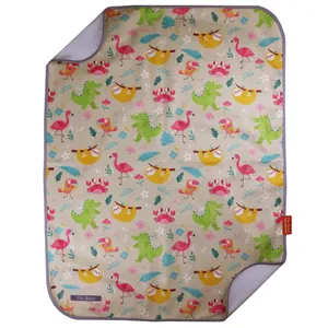 زیرانداز تعویض نوزاد دی روحه مدل Flamingo