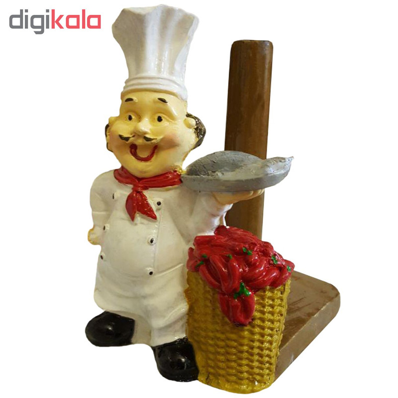 پایه رول دستمال کاغذی لیلپار طرح سرآشپز مدل HOA-1084