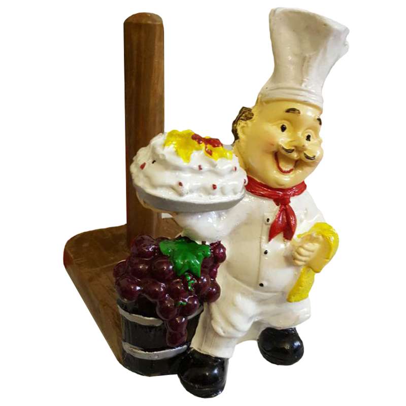 پایه رول دستمال کاغذی لیلپار طرح سرآشپز مدل HOA-1087