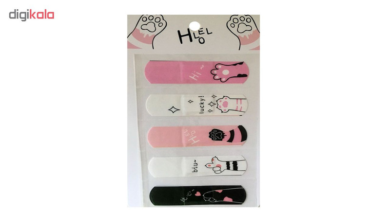 چسب زخم طرح پنجه بسته 5 عددی