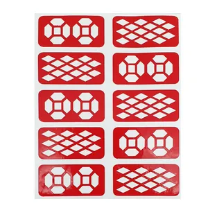 شابلون طراحی ناخن مدل CR2