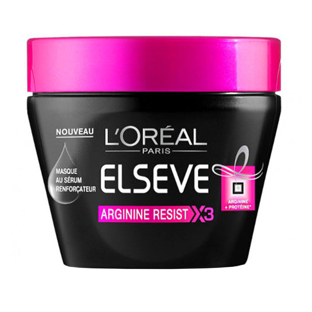 ماسک مو لورآل سری Elseve مدل Arginine Resist X3 حجم 300 میلی لیتر