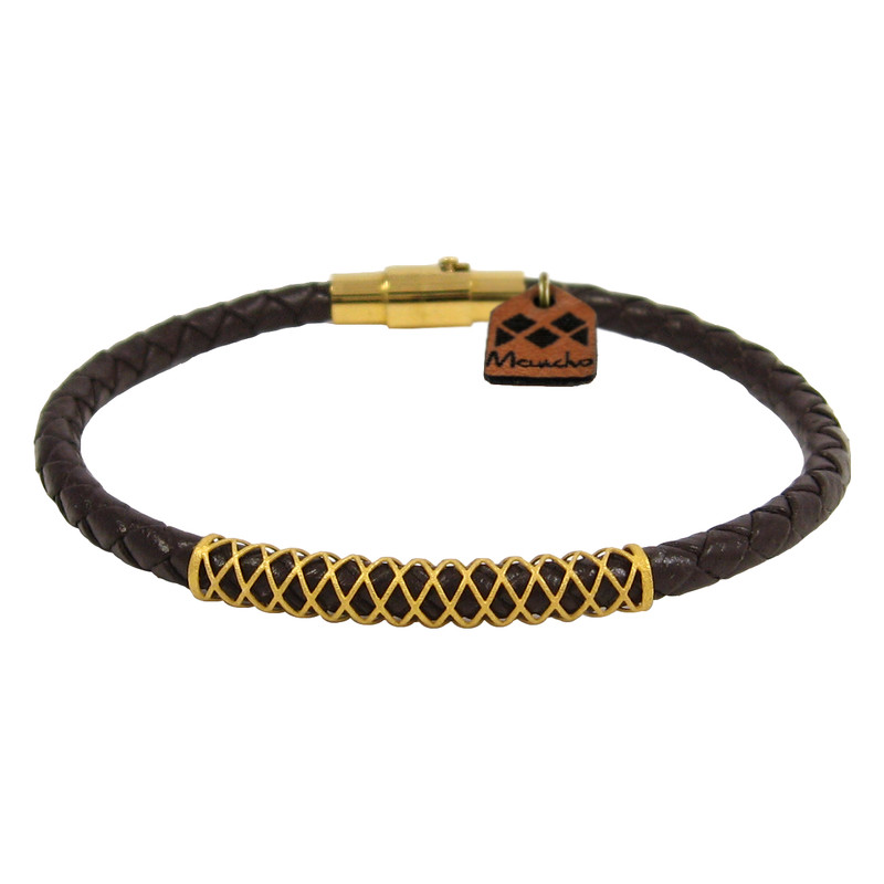 دستبند طلا 18 عیار مردانه مانچو کد bfg149m دستبند طلا 18 عیار مردانه مانچو کد bfg149m