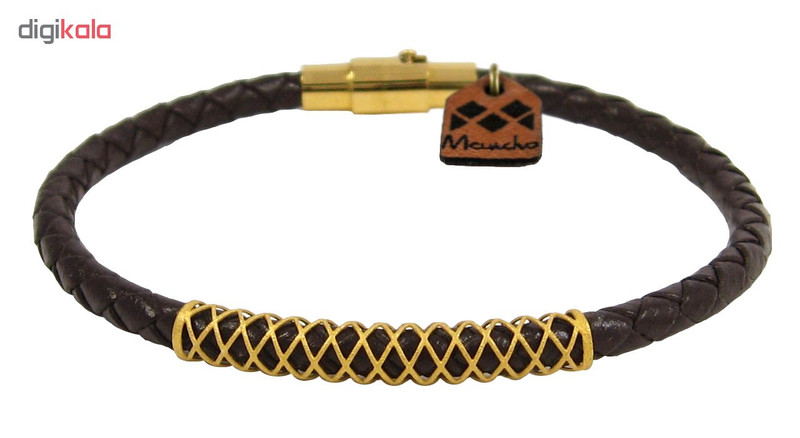 دستبند طلا 18 عیار مردانه مانچو کد bfg149m دستبند طلا 18 عیار مردانه مانچو کد bfg149m