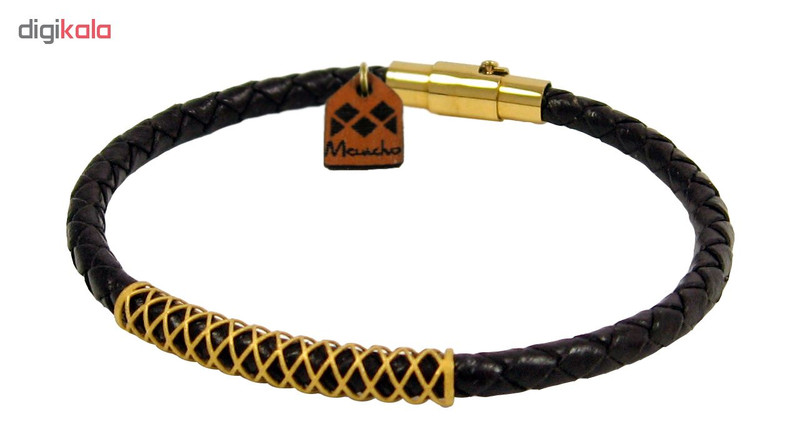 دستبند طلا 18 عیار مردانه مانچو کد bfg149m دستبند طلا 18 عیار مردانه مانچو کد bfg149m