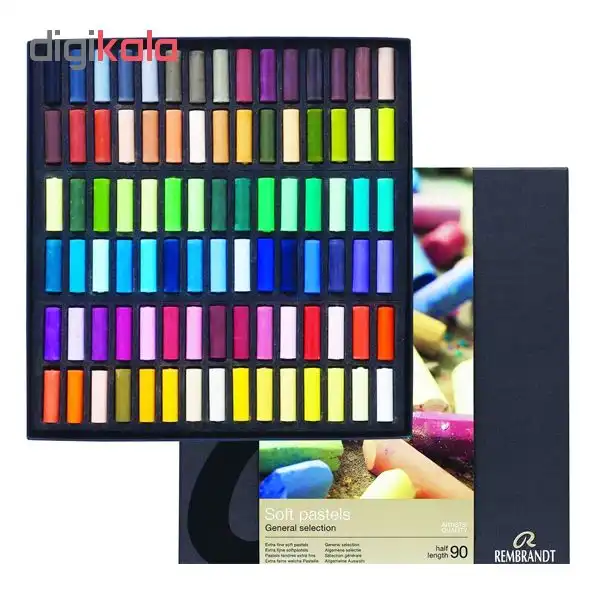 پاستل گچی 90 رنگ رامبراند کد 135815