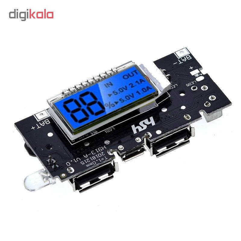 عکس شماره 2 : ماژول پاور بانک و نمایشگر مدل o2-a2v5