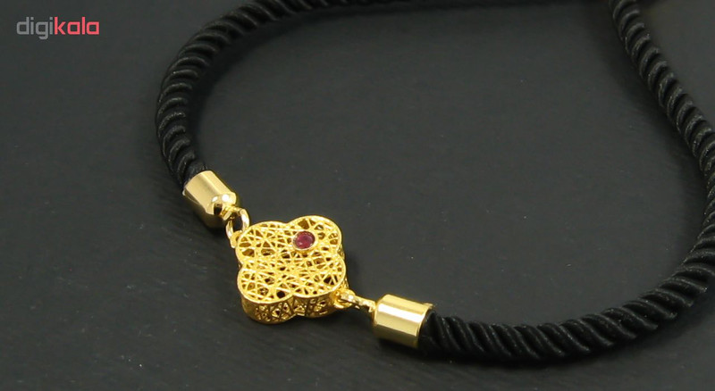 دستبند طلا 18 عیار زنانه مانچو کد bfg153