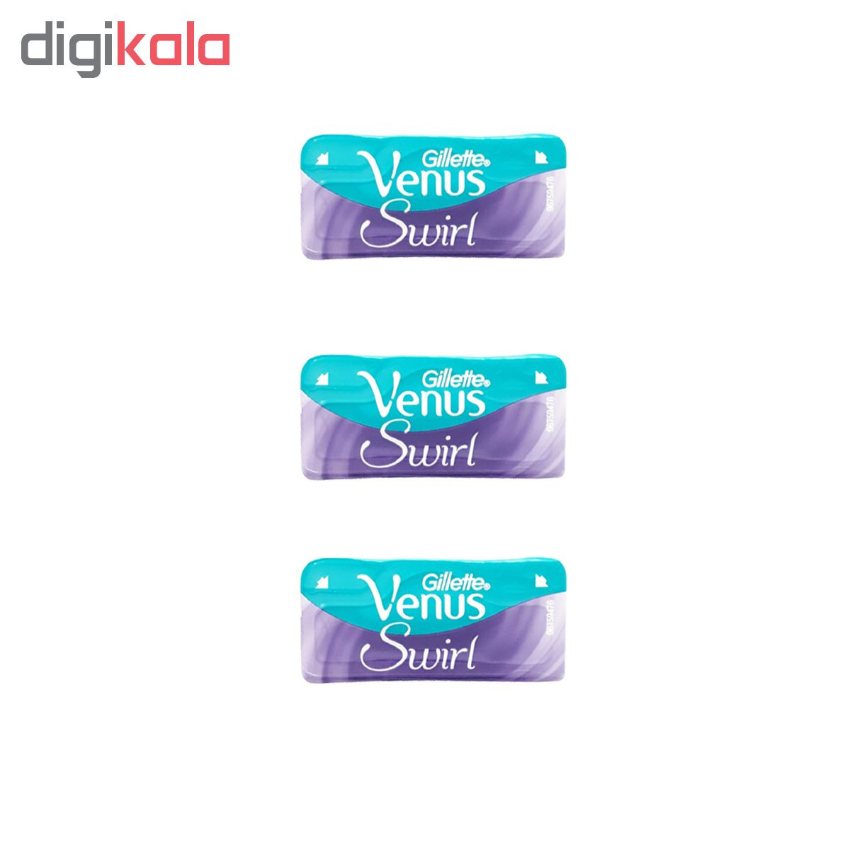 خود تراش ژیلت مدل Venus Swiral به همراه تیغ یدک مدل SW0069 بسته 3 عددی خود تراش ژیلت مدل Venus Swiral به همراه تیغ یدک مدل SW0069 بسته 3 عددی