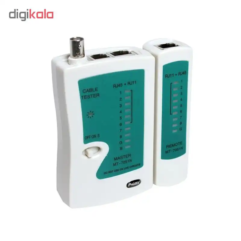 تستر کابل شبکه پروسکیت مدل MT-7051N