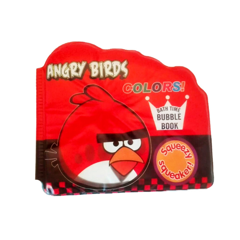 کتاب حمام کودک مدل Angry Birds