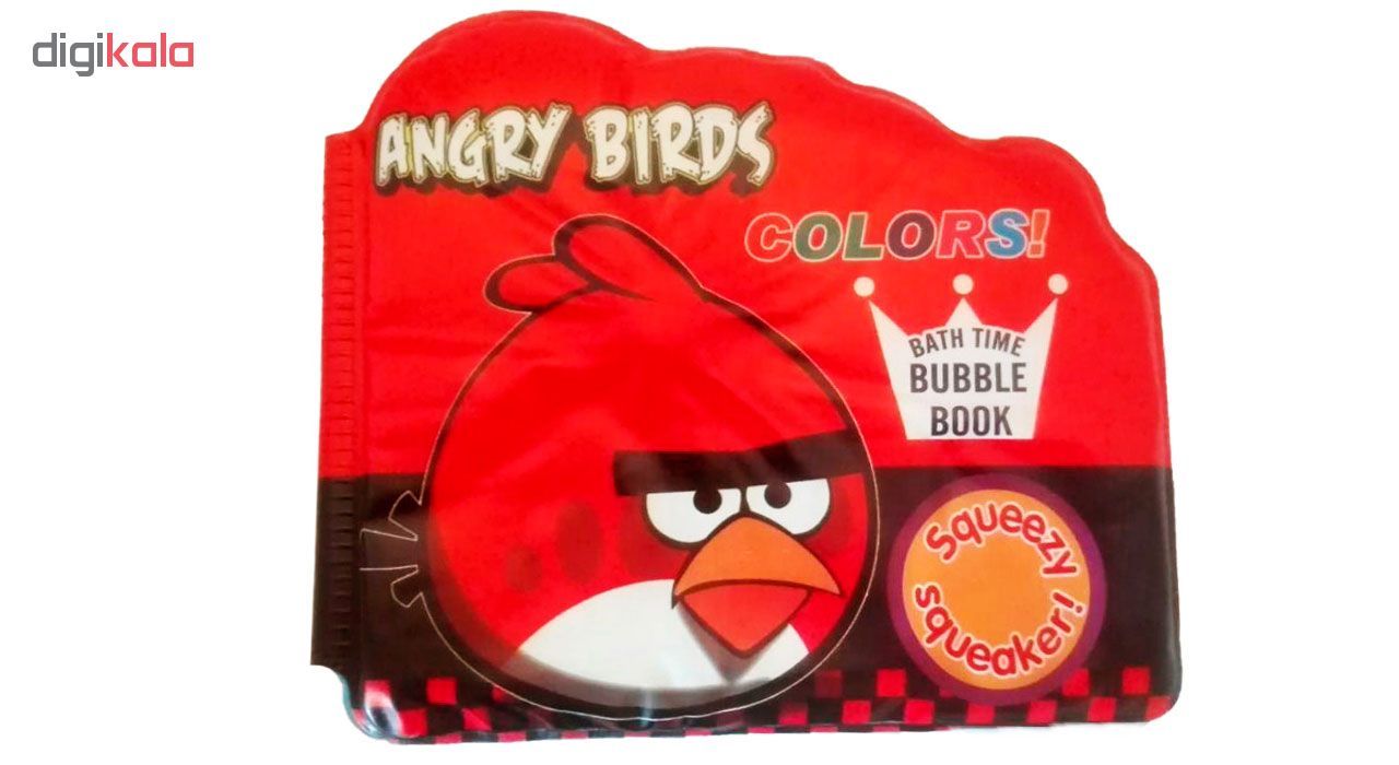 کتاب حمام کودک مدل Angry Birds