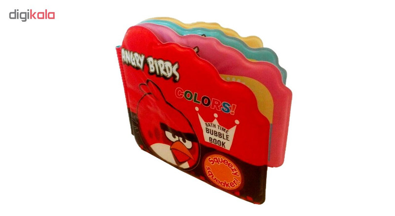 کتاب حمام کودک مدل Angry Birds