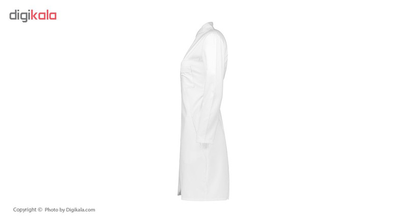 روپوش پزشکی زنانه مدل یقه ایستاده کد D116 روپوش پزشکی زنانه مدل یقه ایستاده کد D116