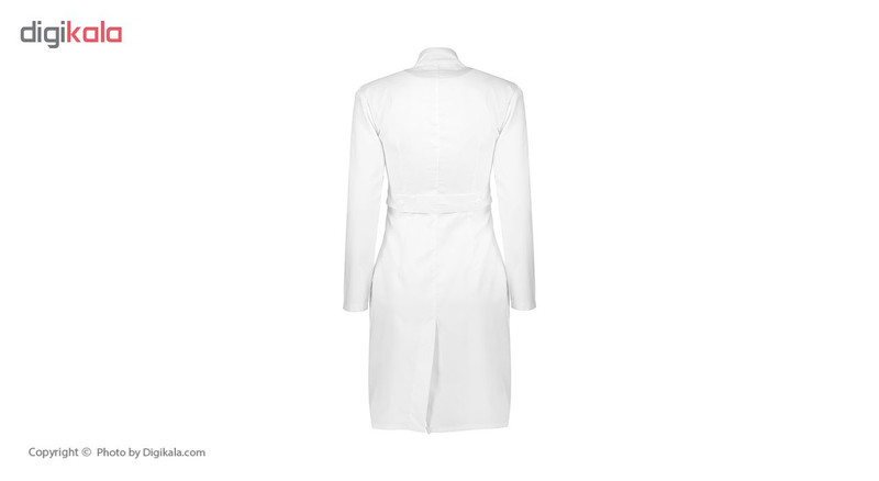 روپوش پزشکی زنانه مدل یقه ایستاده کد D116 روپوش پزشکی زنانه مدل یقه ایستاده کد D116