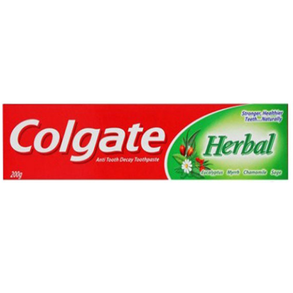 خمیر دندان کلگیت مدل Herbal وزن 200 گرم
