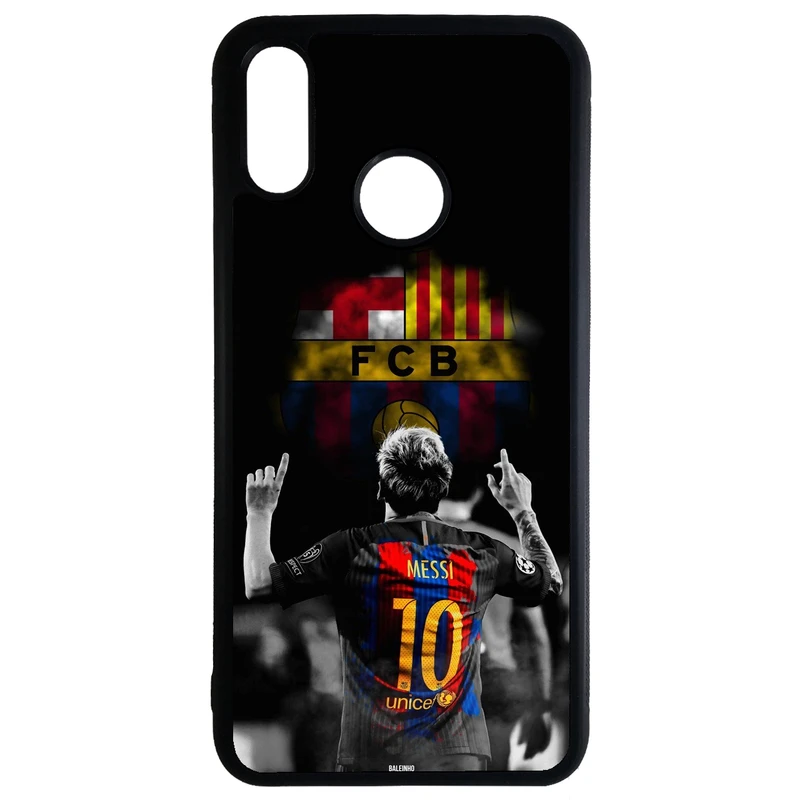 کاور طرح لیونل مسی کد 43160 مناسب برای گوشی موبایل آنر 10 lite