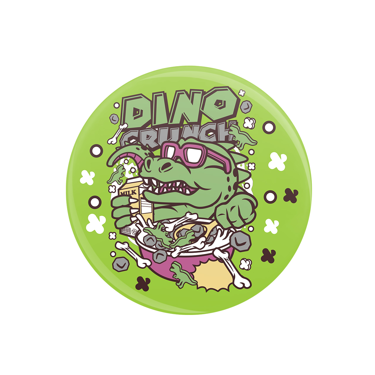 پیکسل ویان طرح Dino Crunch