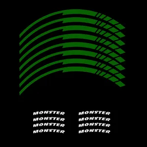 برچسب رینگ موتور سیکلت کد 06 مجموعه 16 عددی