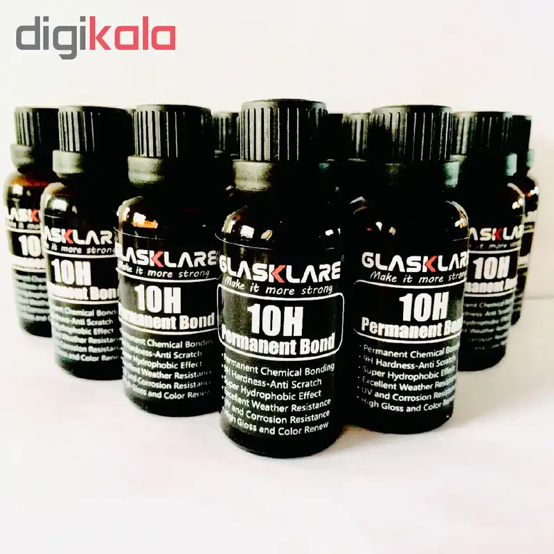 پوشش نانو سرامیک بدنه خودرو گلس کلار مدل 10H حجم 50 میلی لیتر