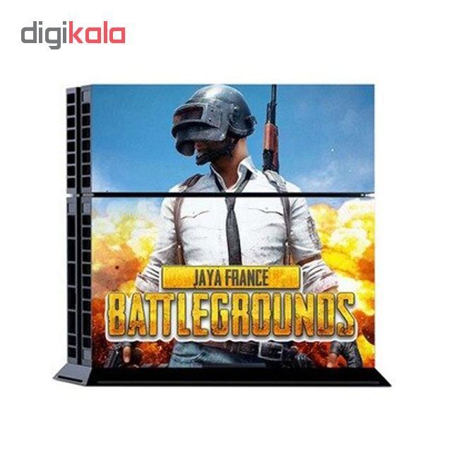 برچسب پلی استیشن 4 پرو طرح PUBG